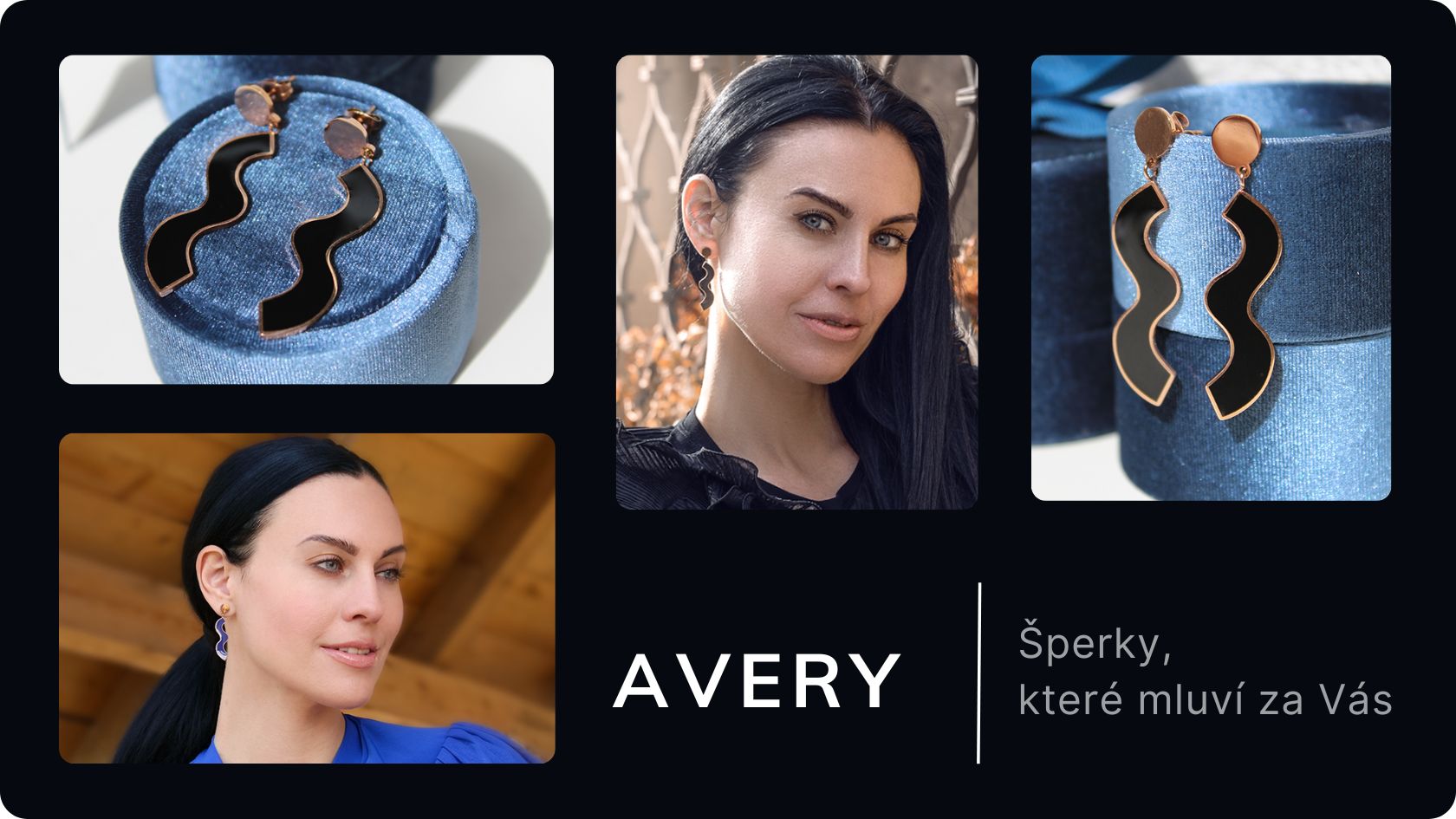 Náušnice Avery